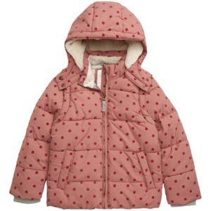 Mini Boden Fur lined Coat